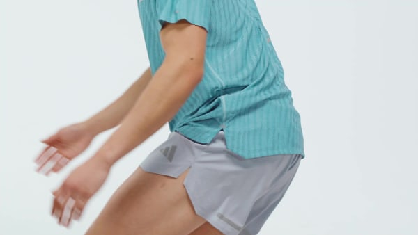 Turquoise T-shirt Adi365 Running CLIMACOOL+