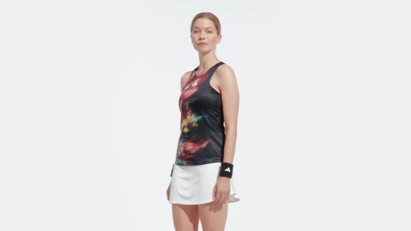 veelkleurig Melbourne Tennis Y-Tanktop