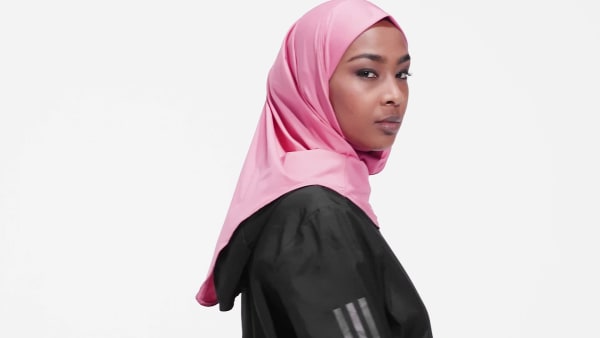 Rosa Hijab Sport JAT82