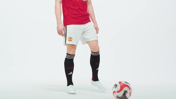 สีขาว กางเกงฟุตบอลชุดเหย้า Manchester United 25/26