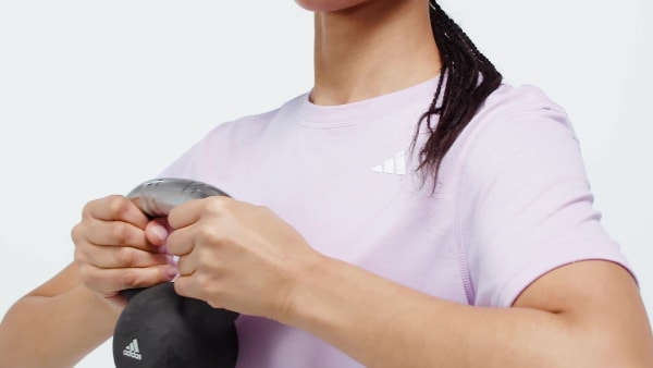 Viola T-shirt da allenamento Train Essentials Boxy