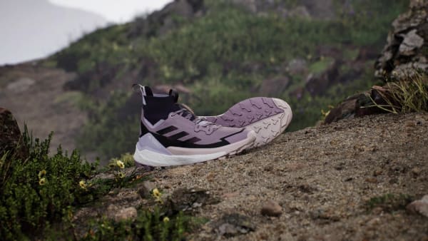Mor Terrex Free Hiker 2.0 Yürüyüş Ayakkabısı