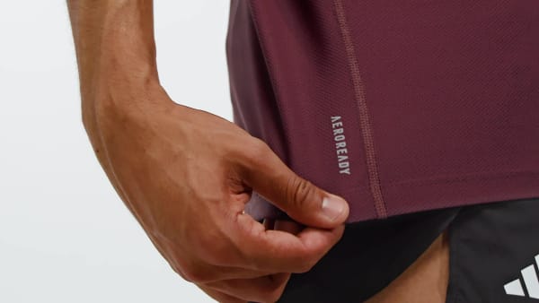 Borgonha Camiseta Own the Run