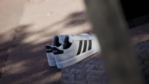 Blanc Chaussure Grand Court Cloudfoam Comfort