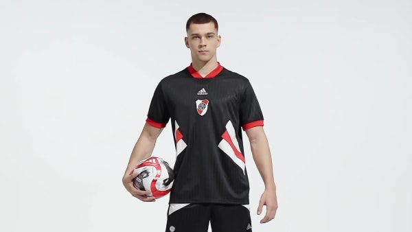Negro Jersey River Plate Icon