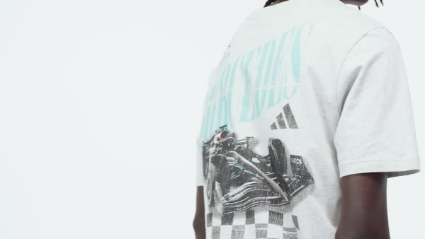 Grey MERCEDES - AMG PETRONAS FORMULA 1 TEAM GRAPHIC TEE 01