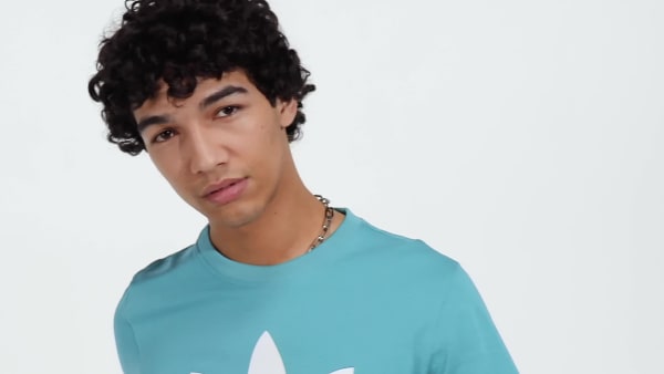 Turquoise Adicolor Classics Trefoil T-Shirt