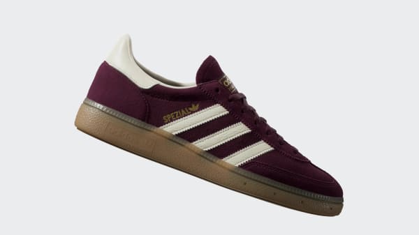 Burgundy Sepatu Handball Spezial