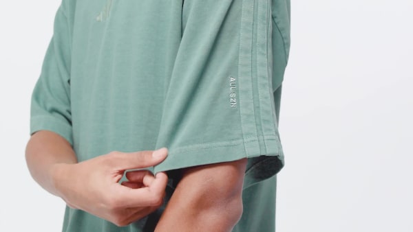 Verde Camiseta efecto lavado ALL SZN