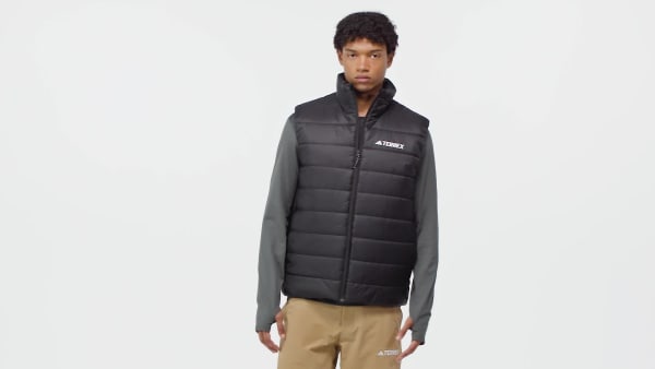 Black Terrex Multi Essentials CLIMAWARM Padded Vest