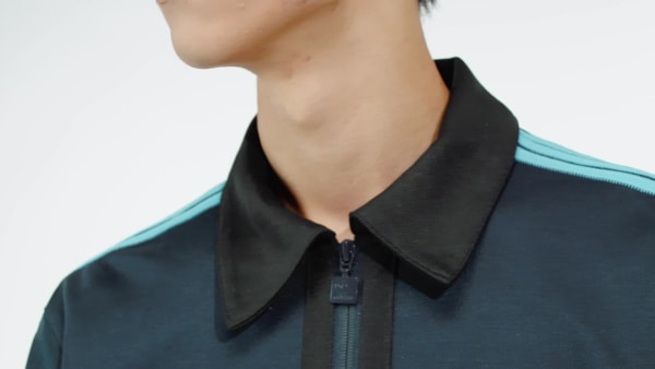 Bleu Veste de survêtement