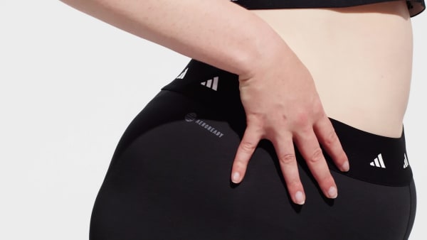 Preto Leggings 7/8 Techfit Period Proof (Plus Size)