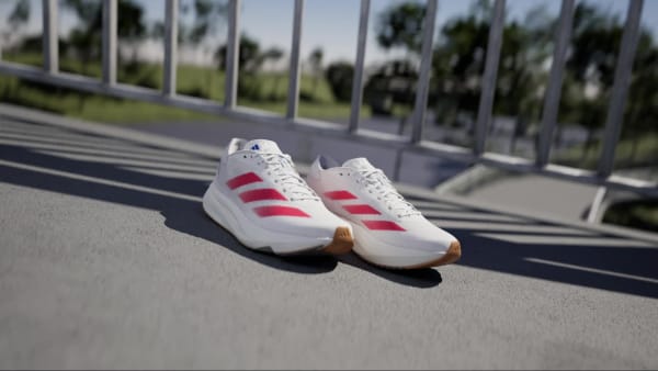 Hvit Adizero SL2 Løpesko