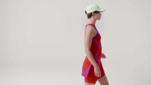 Naranja Vestido adidas by Stella McCartney TruePace Running