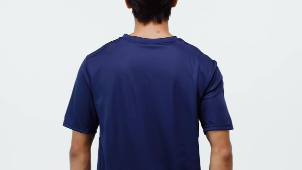 Blue WORKOUT ESSENTIALS BASE T-SHIRT