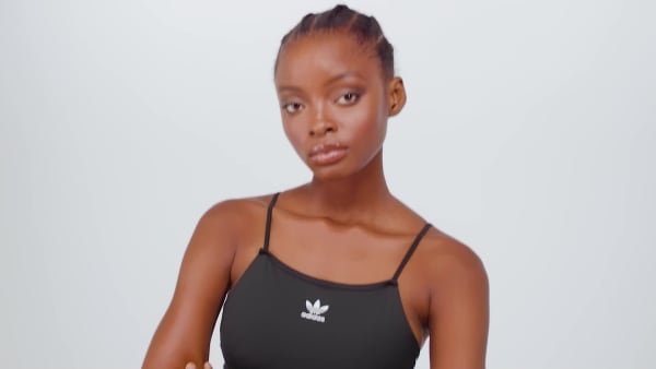 สีดำ กระโปรงผ้าทอ Premium Essentials