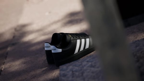 Đen Giày Grand Court Cloudfoam Comfort