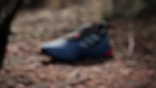 Blue Terrex Soulstride RAIN.RDY Trail Running Shoes