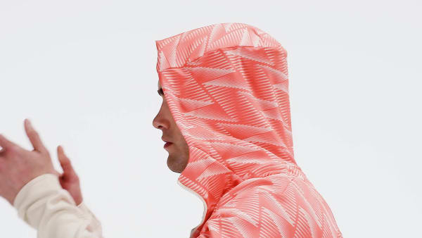 Beige Designed for Gameday Kapuzenjacke