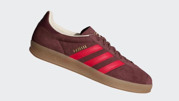 adidas GAZELLE INDOOR SHOES - Brown | Free Shipping with adiClub