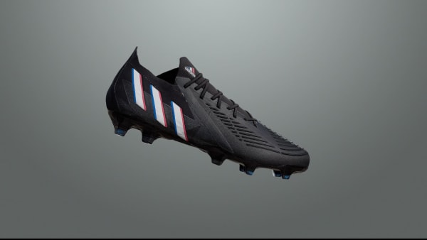 adidas Predator Edge.1 Low Firm Ground Soccer Cleats - Black