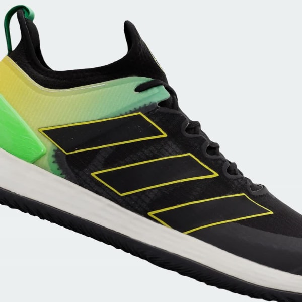 Svart Adizero Ubersonic 4 Clay Court Tennis Shoes