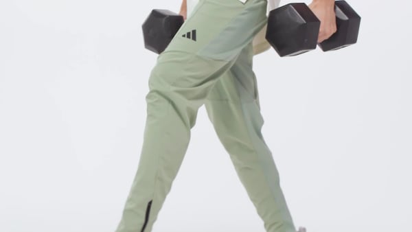 zelená Tepláky Designed for Training Hybrid