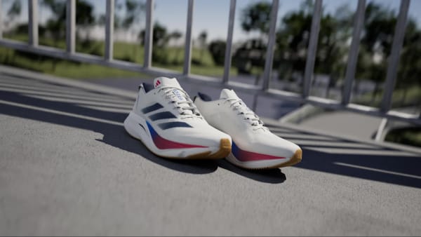 bílá Boty Adizero Boston 12