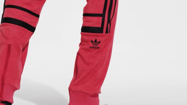 Red Adicolor Classics Plush Track Pants VX546