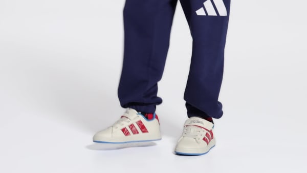 Branco Sapatilhas Grand Court Homem-Aranha adidas Marvel