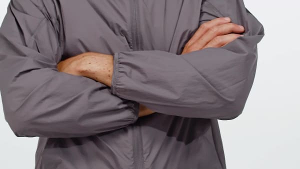 Abu-abu Windbreaker City Escape