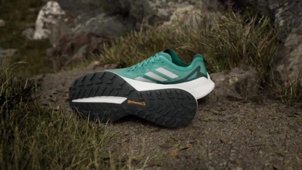 Green Terrex Agravic Speed Ultra Trail Running Shoes