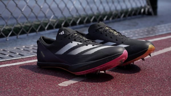 Adidas Adizero Finesse Running Shoes Core Black 12 Mens Track Field Shoes