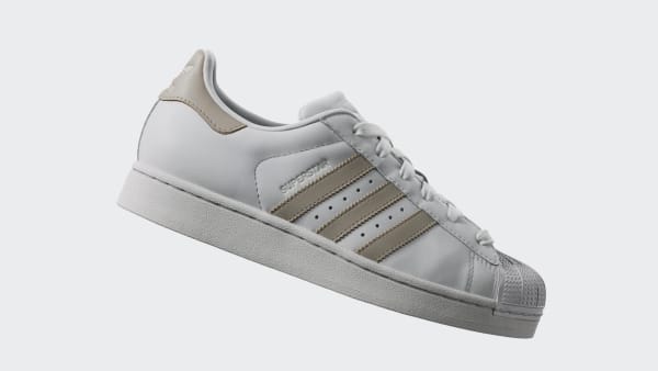 White Superstar II Shoes