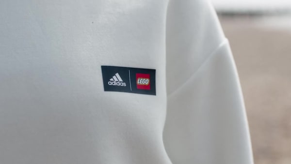 Blanco Polera con Capucha adidas x LEGO® Baumhaus JEW10