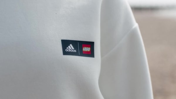Blanc Sweat-shirt adidas x LEGO® Baumhaus
