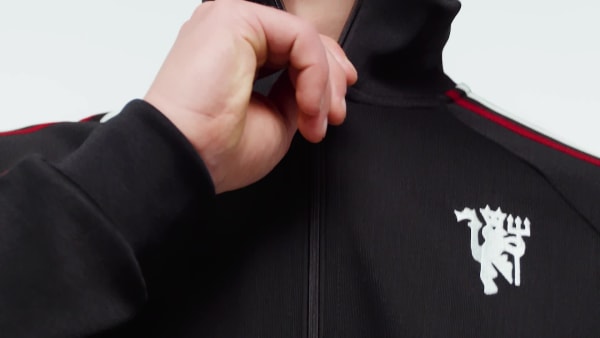 Black Manchester United Originals Track Top