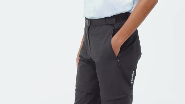 Czerń Spodnie zip-off Terrex Xperior Utilitas CLIMA365