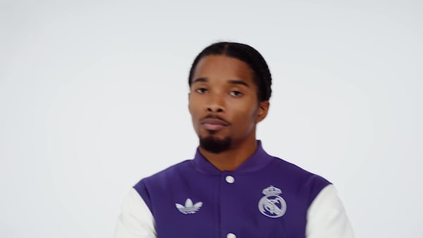 Lila Real Madrid CNY Jacke – Genderneutral