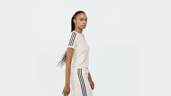 Hvit TERRY TOWEL CALI T-SKJORTE