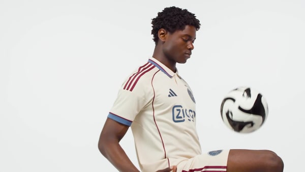 Beige Ajax Amsterdam 25/26 Ausweichtrikot