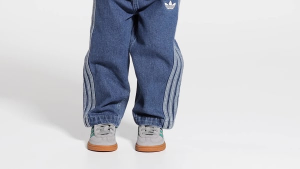 Gris Tenis Handball Spezial Comfort Closure con Cordones Elásticos Kids