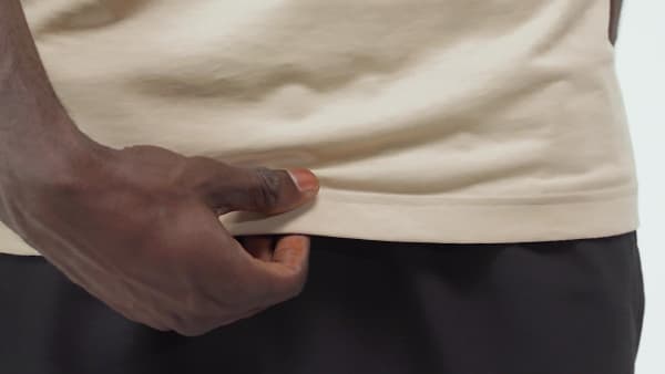 Beige 3-STREIFEN T-SHIRT