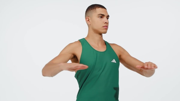 Verde Playera sin Mangas Own The Run