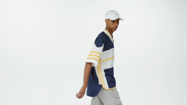 Azul Playera Adicolor Adibreak Malla