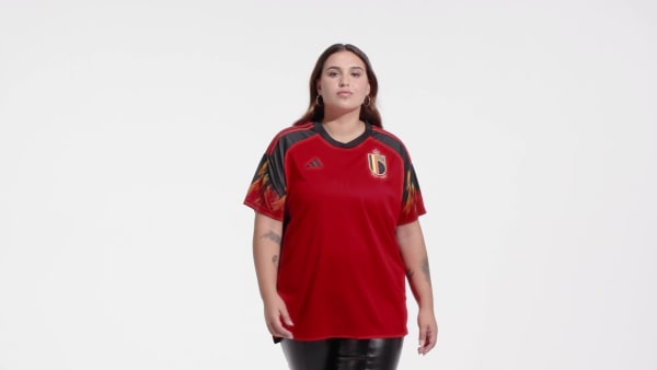Czerwony Belgium 22 Home Jersey QH794