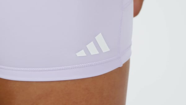 Purple Own the Run Short Leggings
