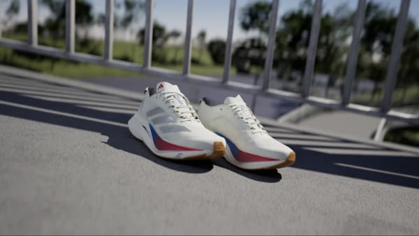 Blanco Zapatilla Adizero Boston 12