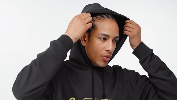 Negro Sudadera con Gorro Pride ALL SZN Tela French Terry