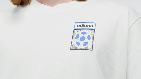 Blanco Camiseta Archive Country Flag